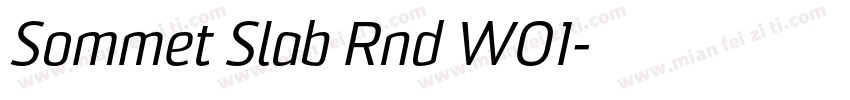 Sommet Slab Rnd W01字体转换